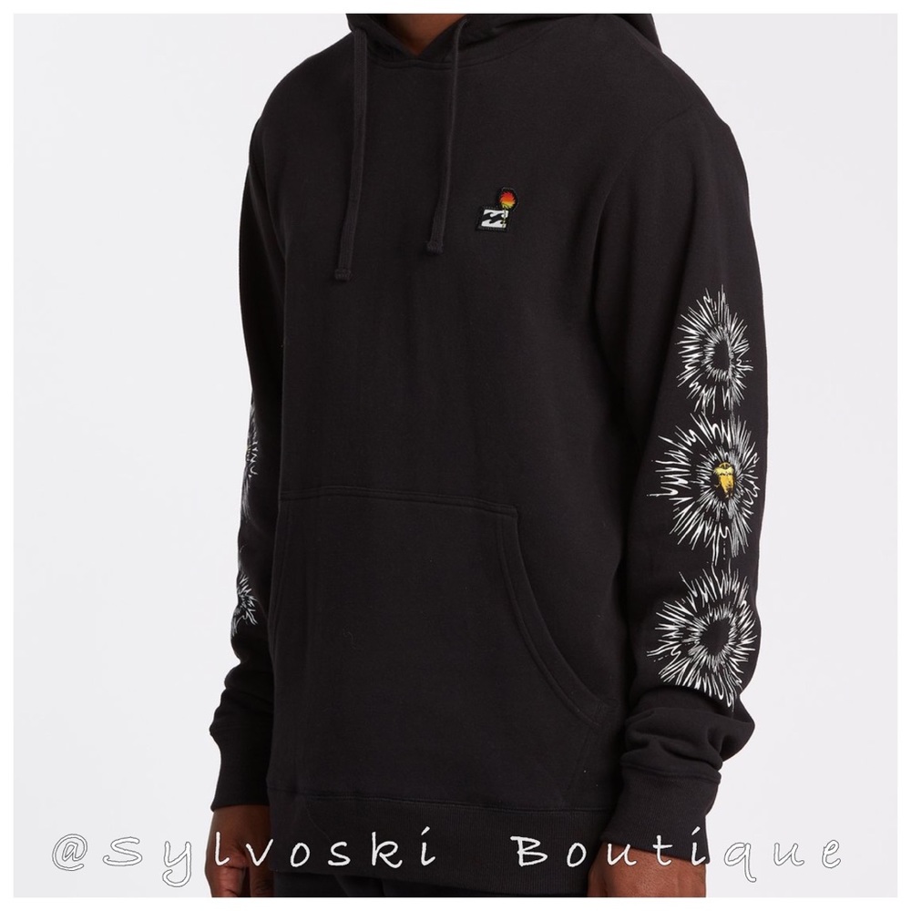🔥BILLABONG Dr. Seuss and Lorax Speak For The Trees Pullover Hoodie NWT - Picture 7 of 9